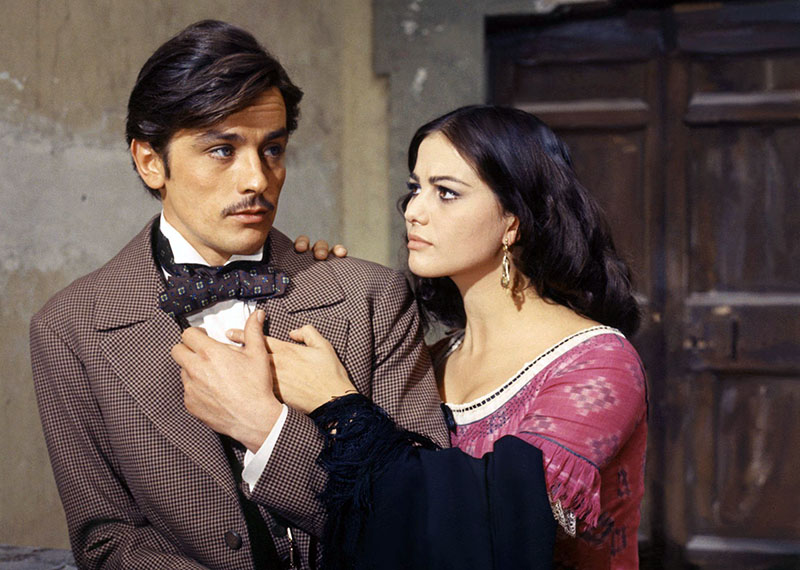 Alain Delon e Claudia Cardinale (Il Gattopardo - 1963)