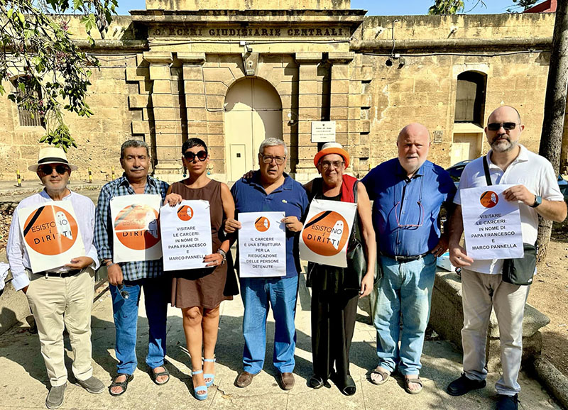 sit-in Ucciardone Ferragosto 2024