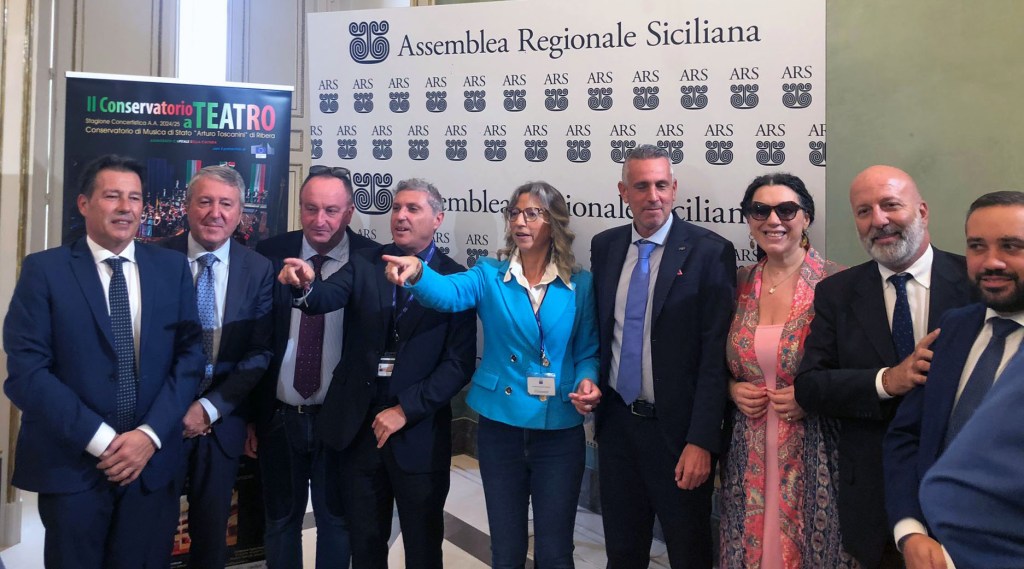 il conservatorio a teatro (Ribera). Presentazione all'ARS